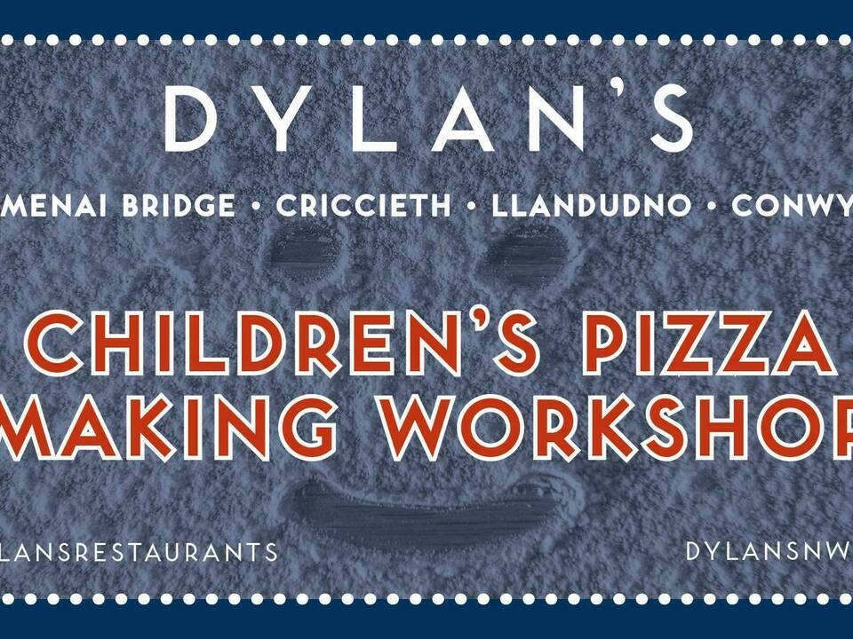 Kids pizza banner